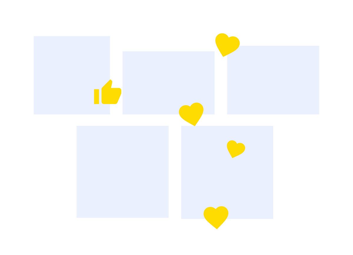 Website section with recent Page posts that invite visitors to react and comment