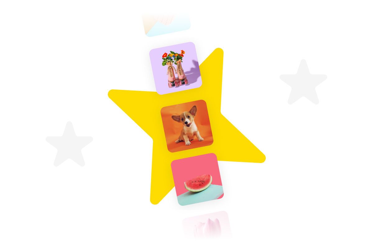 Photo slider breaking up a text-heavy web page with colourful pictures