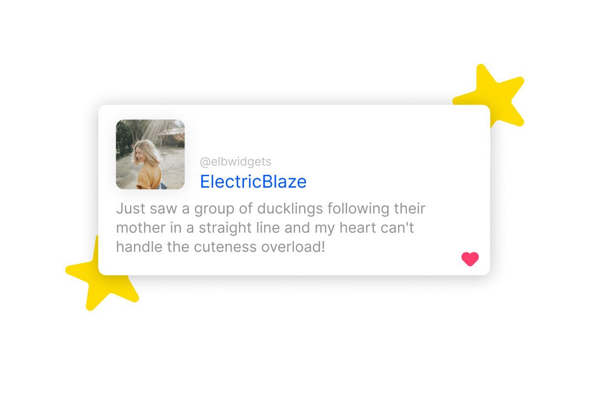Visitor clicking a post in an embedded X timeline to follow the account